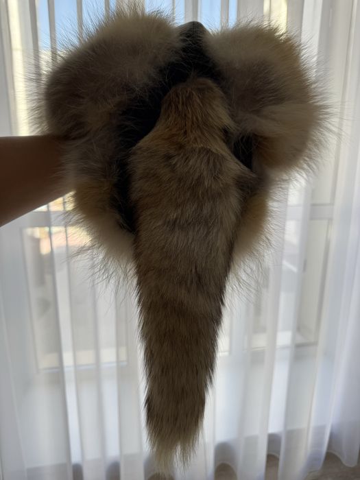 Охотничья, меховая ушанка