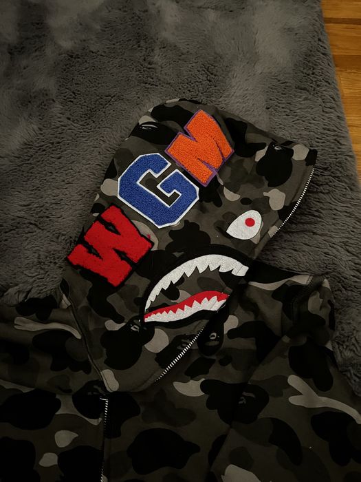 Hanorac BAPE A Bathing Ape Rechin/Shark