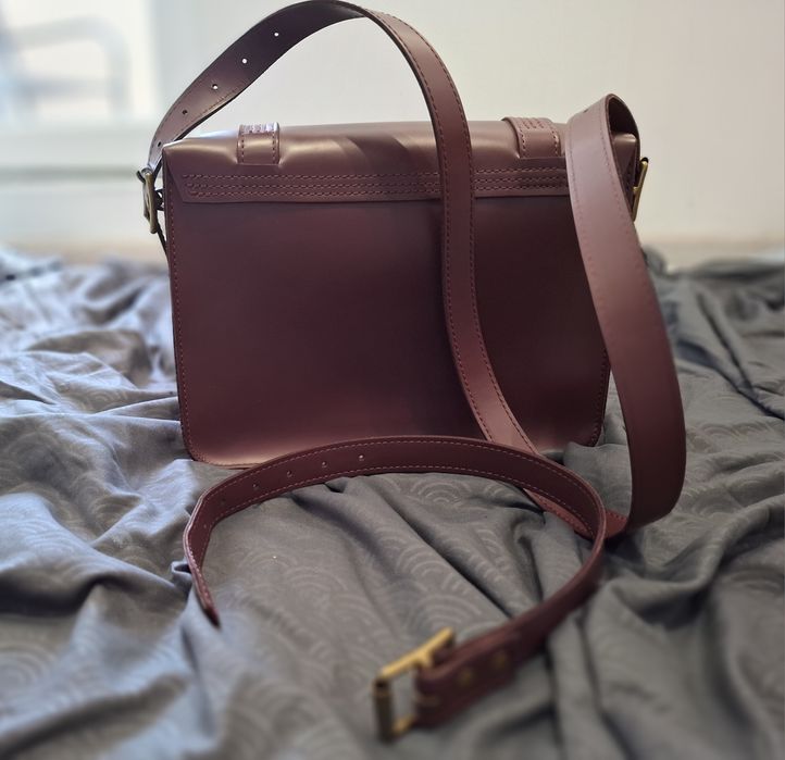 Dr. Martens Cherry Red 11” Satchel