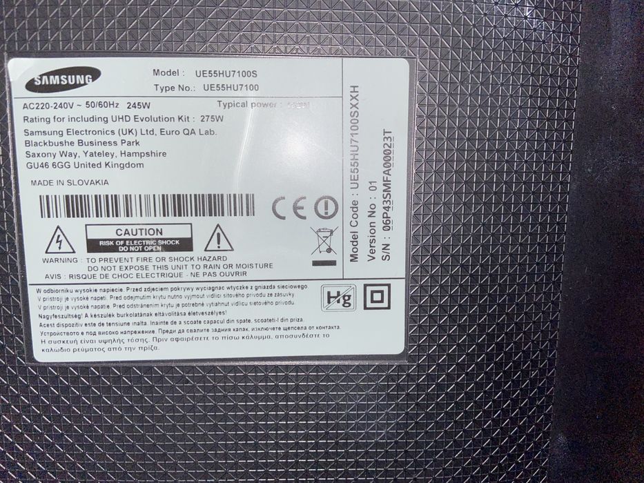 Vand sau schimb smart tv samsung de 55 inch 4k Ultra UHD’