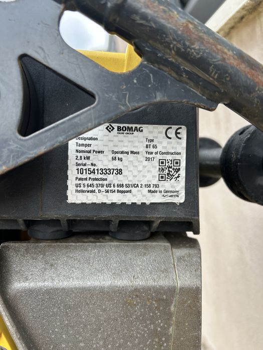 Bomag BT 65 mai compactor