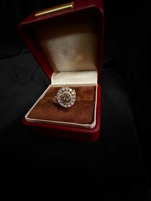 Inel din aur 18K cu diamante naturale