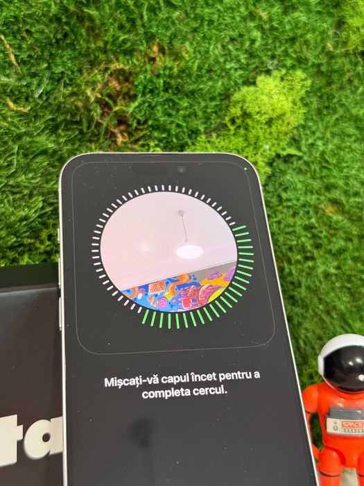 iPhone 15 Pro White Titanium Alb 128GB, 92% Baterie #7030