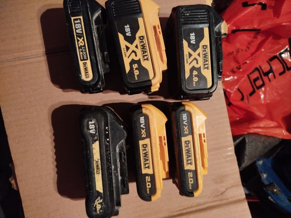 Devalt acumulator 5ah 4ah 3ah 2ah 1.3ah