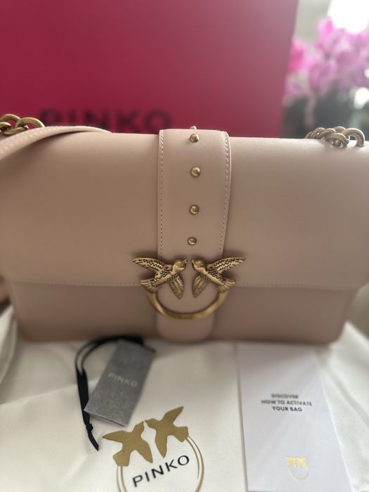 Страхотна Чанта PINKO  Love One Classic Cl PE 23 PLTT 100053 A0F1