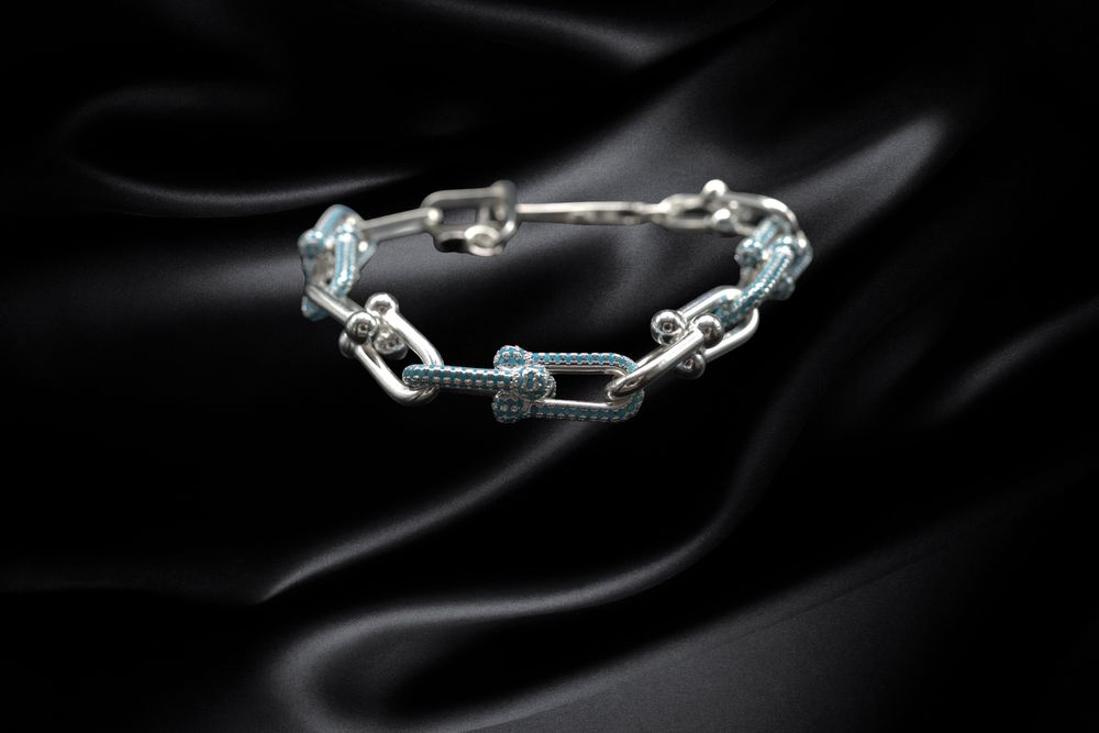 Bratara unisex, argint 925