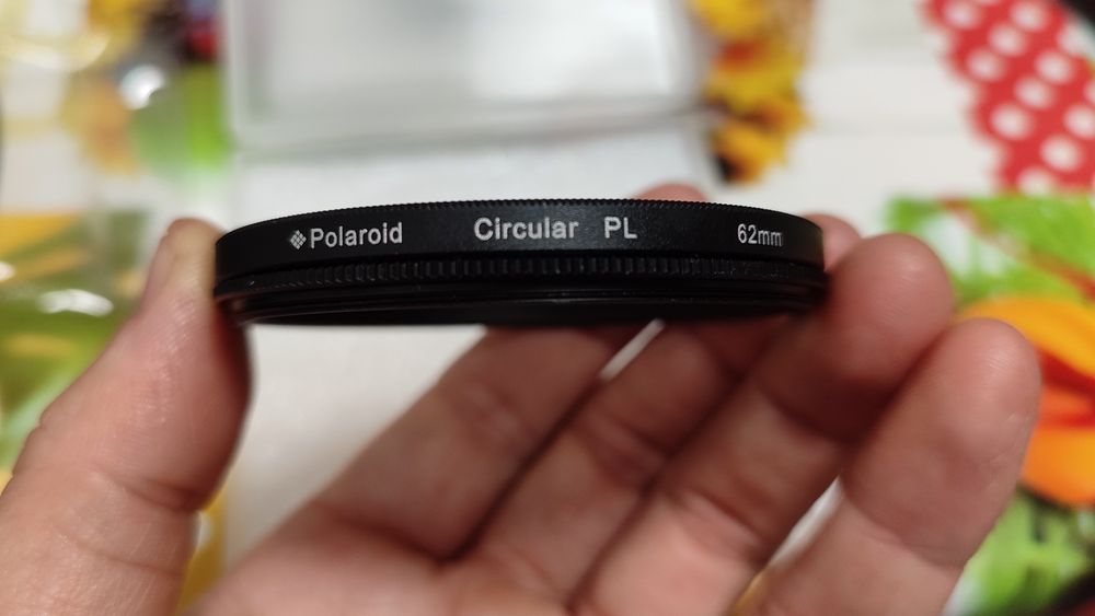 Filtru circular de polarizare CPL 62 mm Polaroid