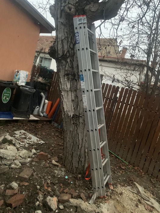 Scara de aluminiu 3x9 trepte