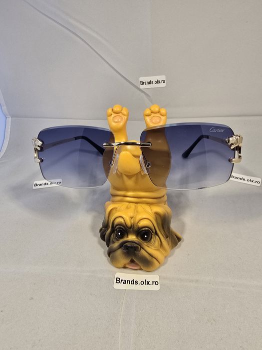 Ochelari de soare Cartier Rimless, 17594, made in Italy, pret per bucata