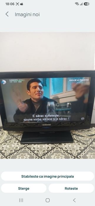 Vând tv mic samsung