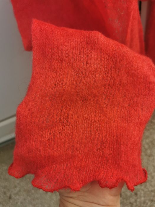 Cardigan Bagarry M-L kid mohair lână