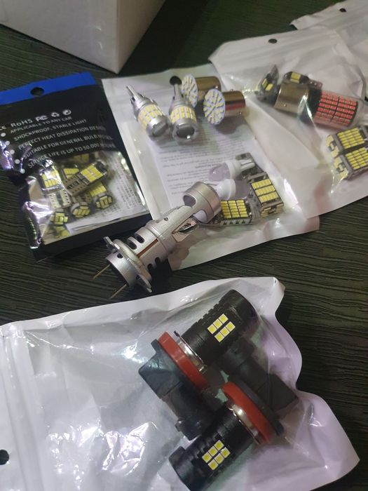 Becuri led h7/ pozitie