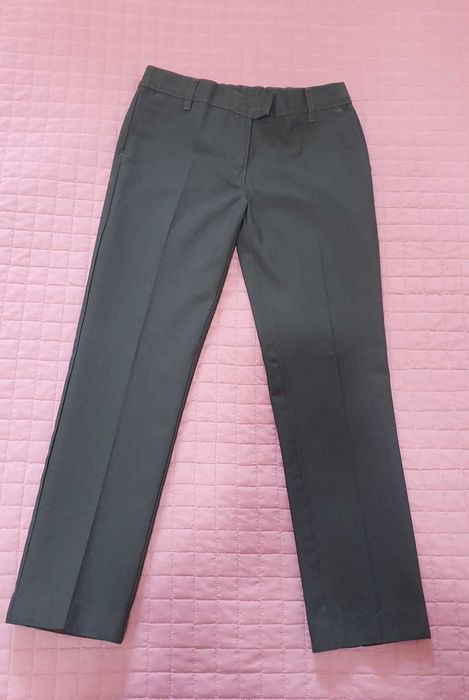 Set pantaloni scoala fete, mar. 134 M&S, 2 perechi