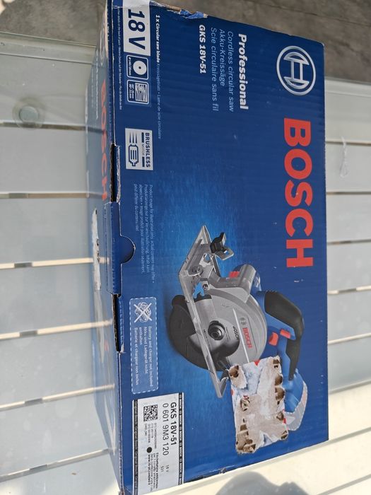 Bosch GKS 18V-51 - Li-Ion, 18 V, - Ah, 140x20 mm,, SOLO.nou.