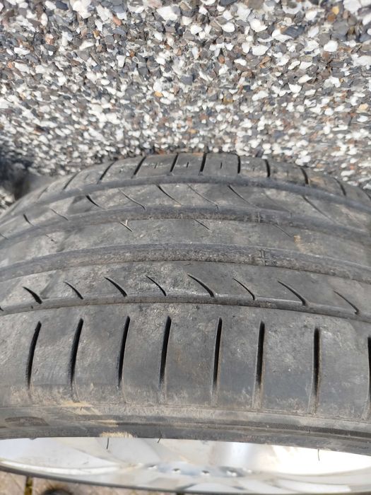 Продавам джанти с летни гуми