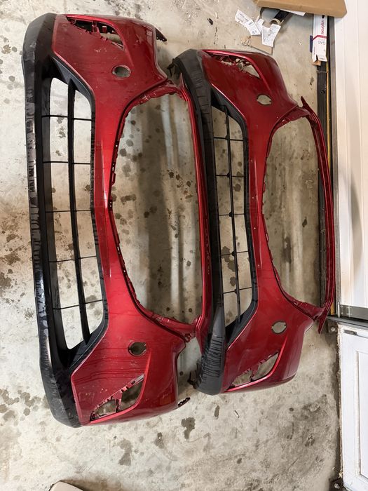 Bara fata * spoiler Mazda CX 3 rosie 2017/2018/2019/2020