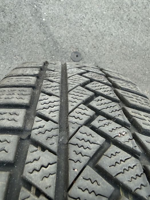 Vand 4 roti jante iarna 205/60/16 de audi skoda vw 5x112 Continental ca noi 7j et 35