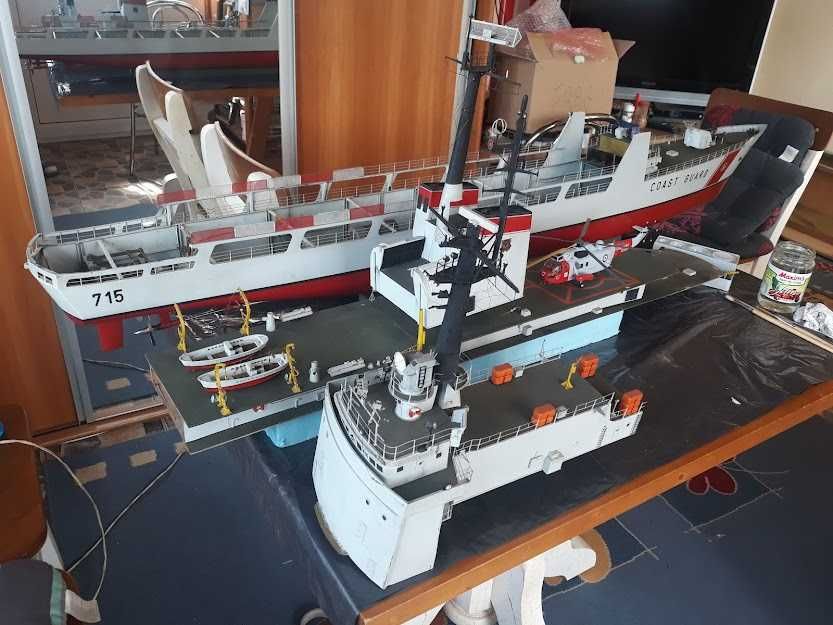 Macheta ,RC, Navomodel ,Hamilton 715, scara 1/75,Radiocomanda