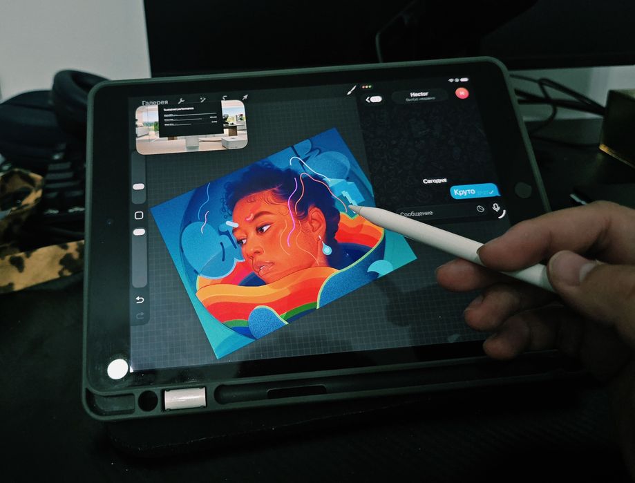 Планшет Apple IPad 9 стилус