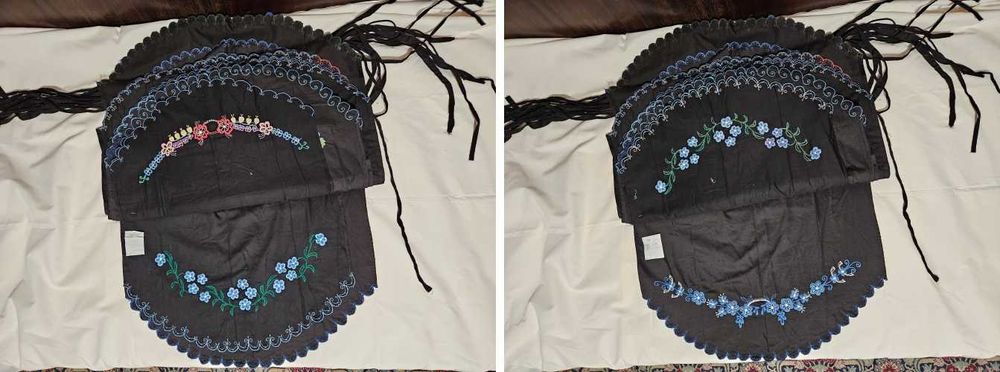 Ръчно бродирани народни престилки