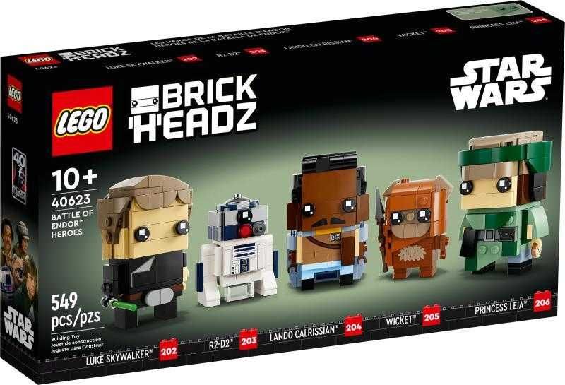 LEGO 40623 - BrickHeadz Battle of Endor Heroes - NOU Original SIGILAT