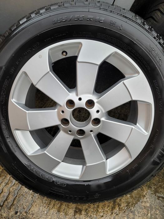 Jante 18  originale Mercedes cu anvelope Michelin