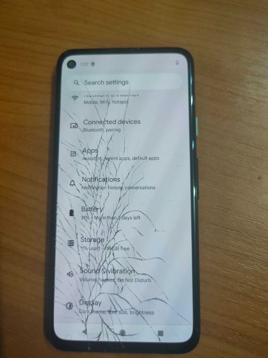 Google Pixel 4a spart