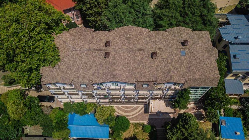 Крыша, Гибкая черепица, Андулин, Мягкая кровля, ондулин, кровля