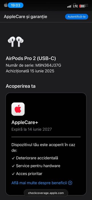 Căști AirPods Pro 2