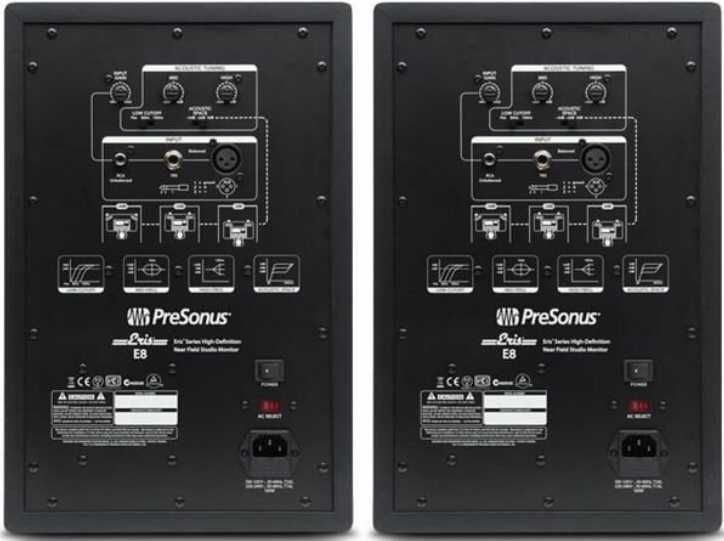 Продавам комплект Presonus Eris E8 Active Studio Monitors