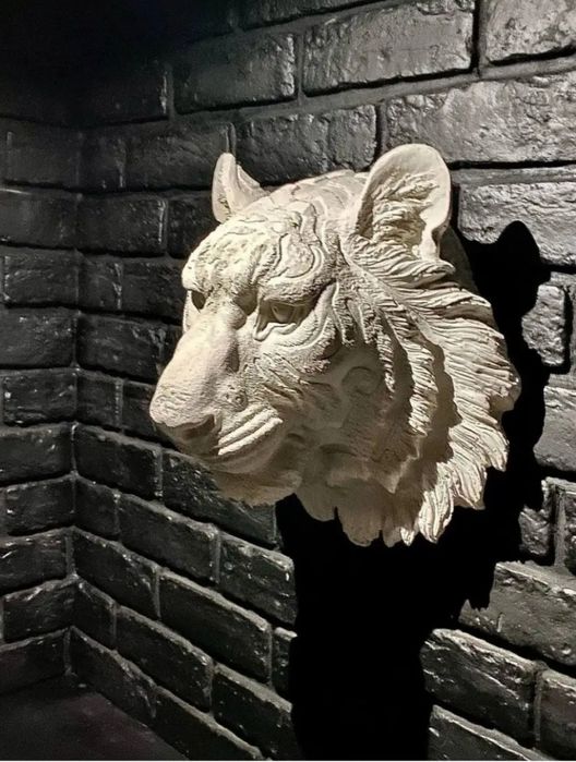 Подвесной декор голова тигра