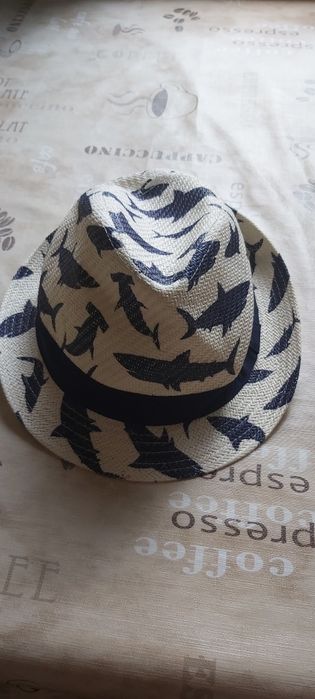 Palarie vara paie plaja pentru baieti H&M 134-140, 7-8 ani