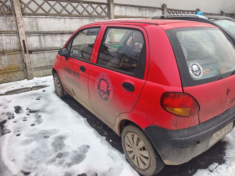 Daewoo Matiz 2006 cu doar 40000 km
