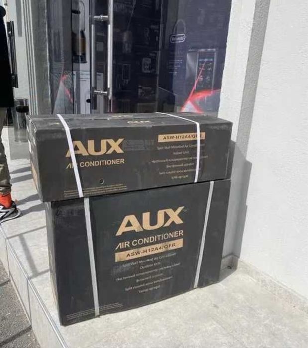 Кондиционер AUX  12 Inverter +TEN Установка есть Доставка бесплатно