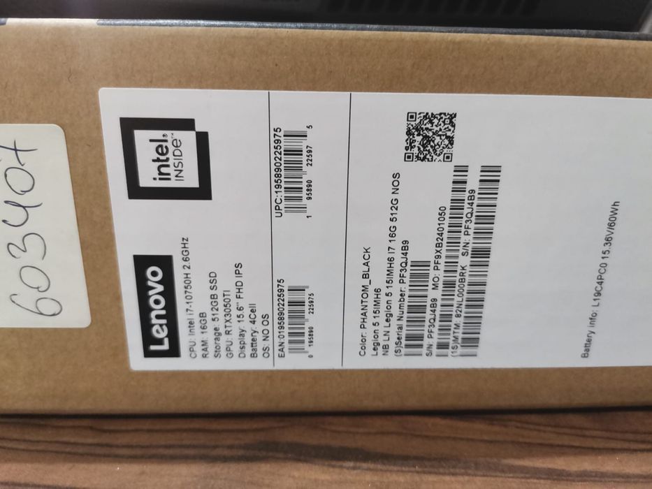 Ноутбук Lenovo legion