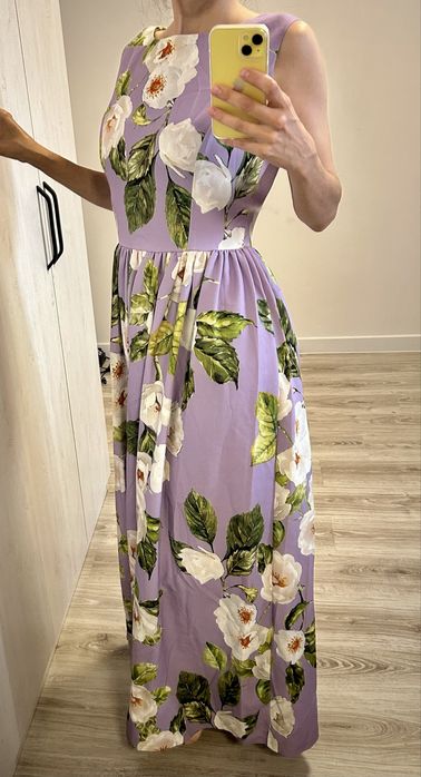 Платье в цветочек