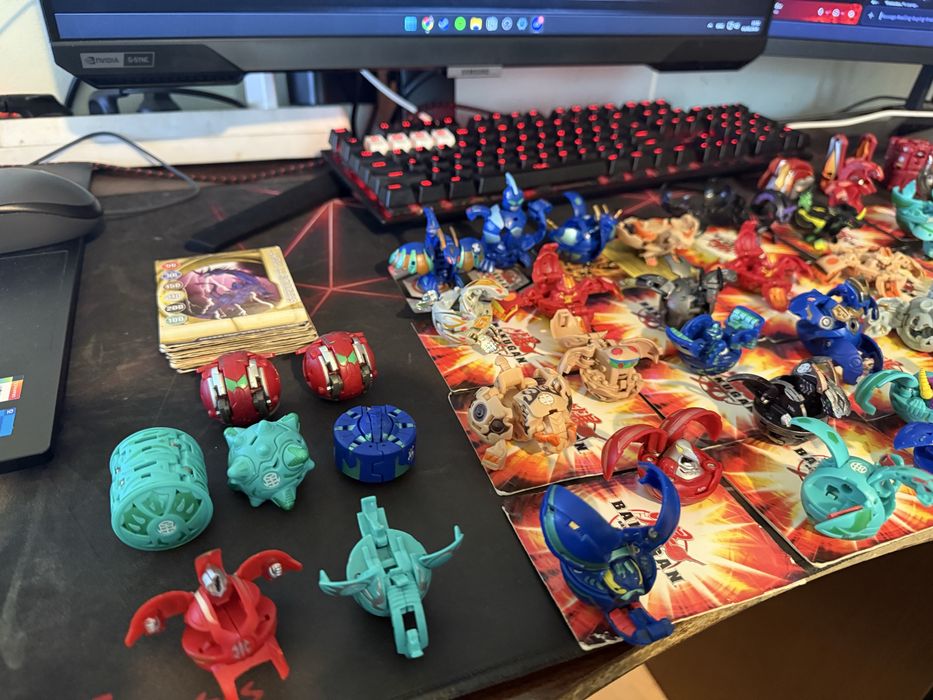 Много Bakugan-и от генерация 1