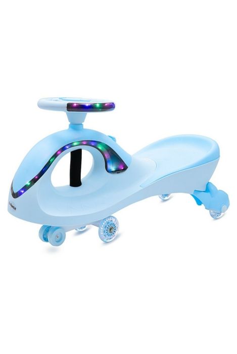 Mașina Cu lumini LED | 4 melodii | Volan ergonomic | Sustine pana la 50 kg | 3 ani+