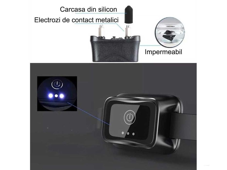 Zgarda Еlectric Аntilatrat Caini impermeabila Dresaj Caini Vibratie
