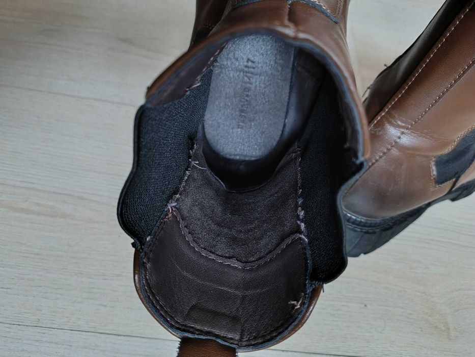 Ghete Reserved Premium Quality Leather ankle boots Size 41