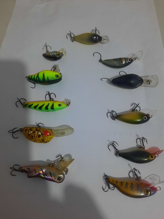 Voblere pentru clean, păstrăv  și  biban.