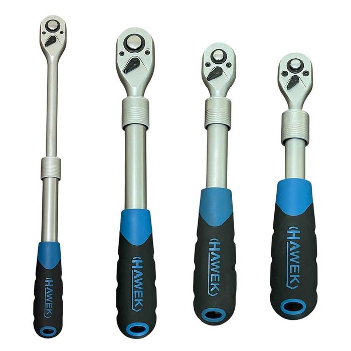 Телескопични тресчотки 1/2"(300-440) 3/8"(250-350) 1/4"(195-245) HAWEK