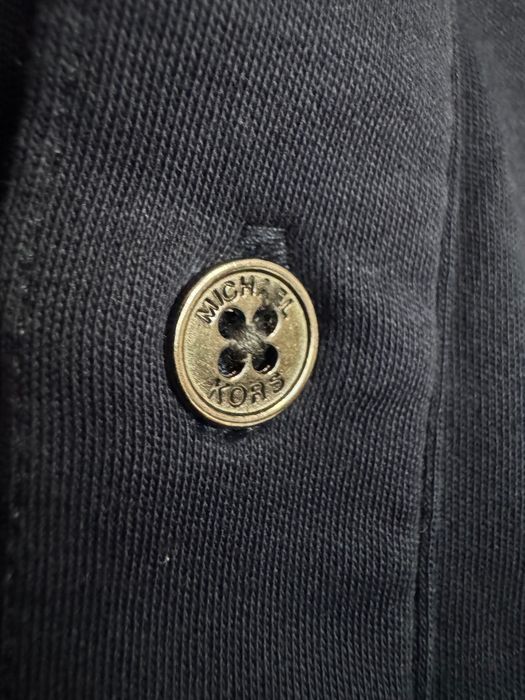Michael Kors embroidered-logo polo shirt.