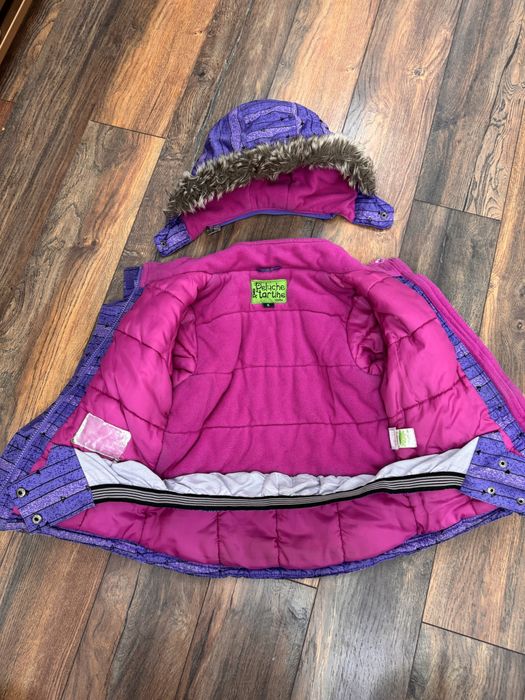 Зимняя куртка на девочку 6 лет
