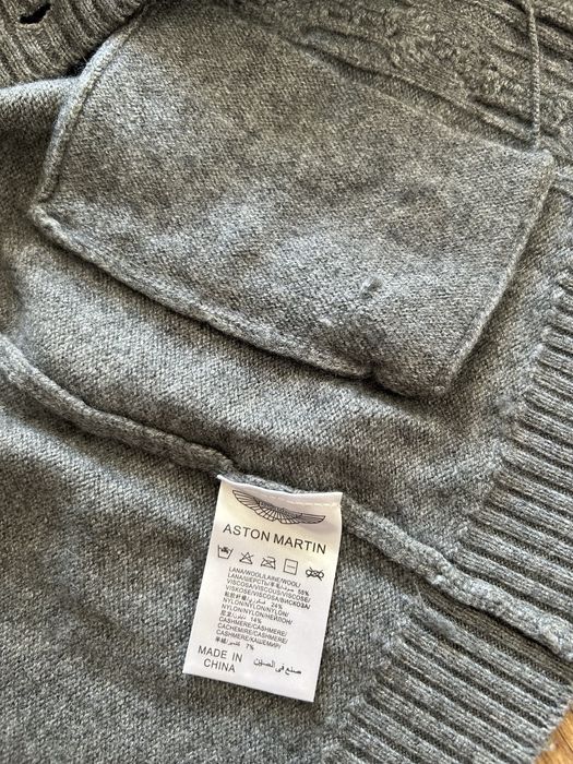 Pulover de lana Aston Martin