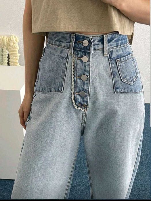 Дамски ефектни дънки