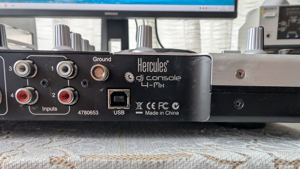 Dj Контролер Hercules 4-Mx