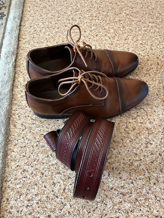 Туфли коричневый. Мужской