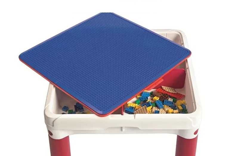 Cadou Copii:  Masa Lego cu 2 scaune incluse , noi, premium