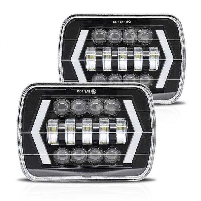 Lumini exterioare led, faruri  5x7, 7 inch